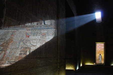 THE TEMPLE OF HORUS AT EDFU, EGYPT