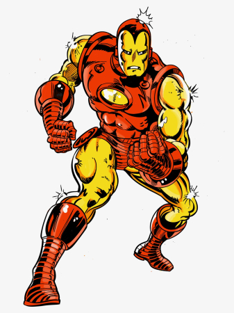 Old School Iron Man