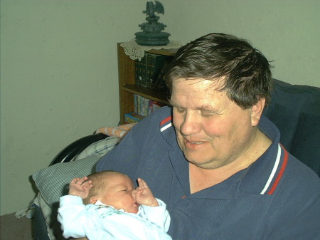 Grandson & Grandpa/March 2004