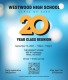 20 Year Westwood High School Reunion reunion event on Sep 16, 2023 image