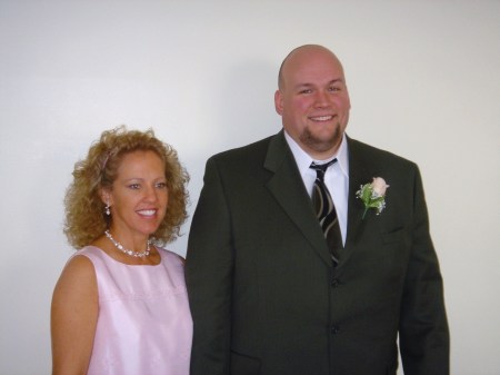 Paul and Dee wedding day March 17, 2004