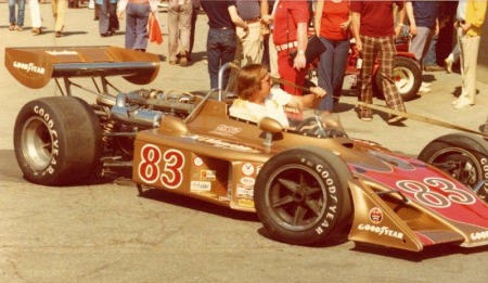 Brian Elkins McNamara Special Indy car 