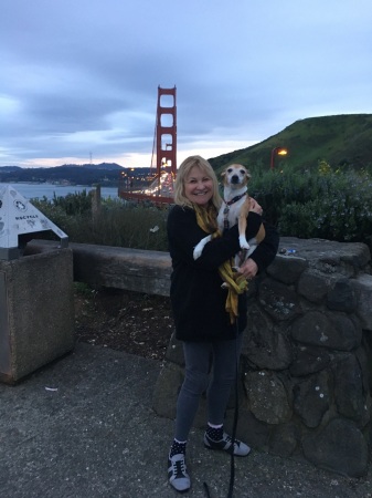 Golden gate bridge with Carlos 