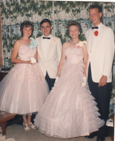 Ready for the prom at Mapleton H.S.