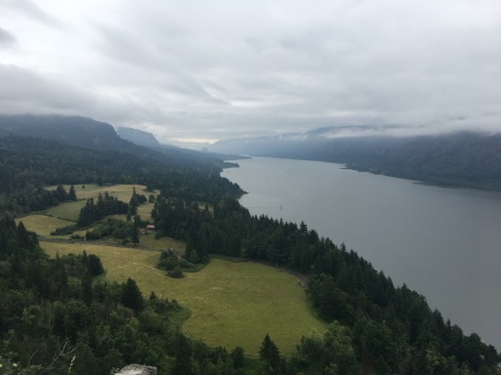 Columbia River Gorge looking East - WA side