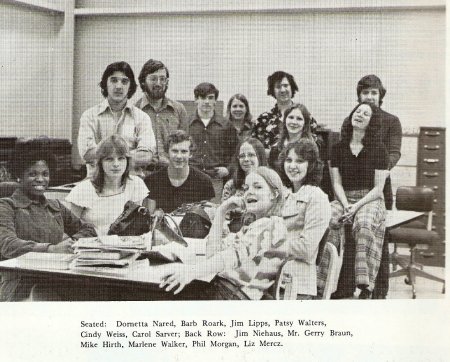 Sonia Malloni's album, Diamond Oaks Voc 1975 Class Pictures