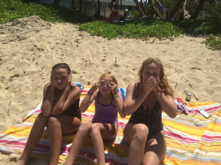 three granddaughters