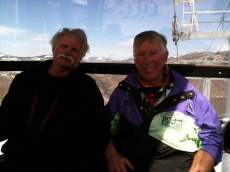 Herb and me, Vail, CO, March 28, 2012