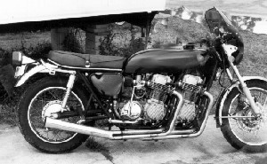 My old CB 750 (PhotoShopped)