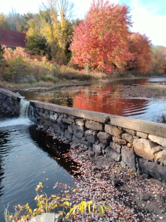 Griffin Mill Pond Dam, Auburn,NH, Rt 121