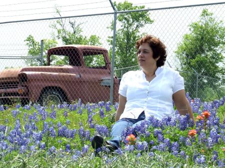 Joanie in Bluebonnets