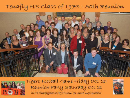 Tenafly Class of 1973 50th Reunion
