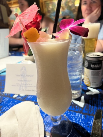 Most expensive Pina Colada in Maui right there