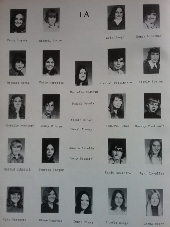 Linda Turenne's album, Yearbook - The Pines '74