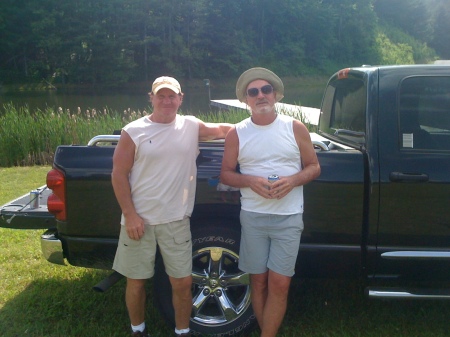 BOSTON COLLEGE QB AND ME AT CAMP HENRY