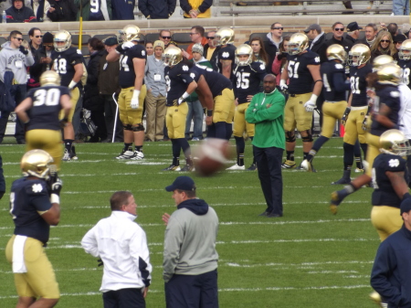 Notre Dame Football Game 2012