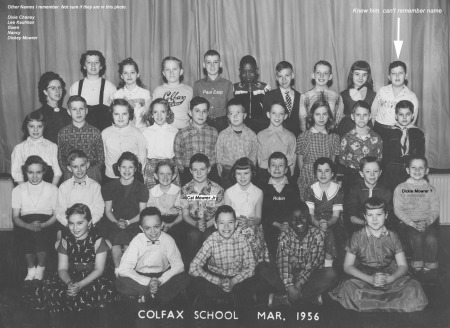 Colfax School Mar 1956  4th grade