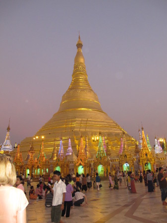 Buddhist Temple in Myanmar (formerly Burma)