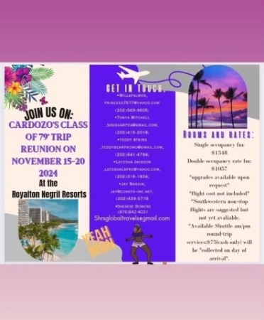 Cardozo High School Class of 1979 45th Reunion