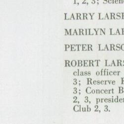 Larry Larsen's Classmates profile album