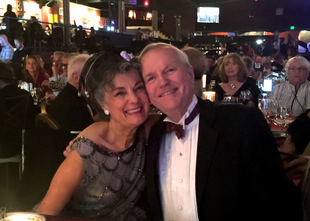 Celebrating my wife, Diane Hill's, Symphony Board Award