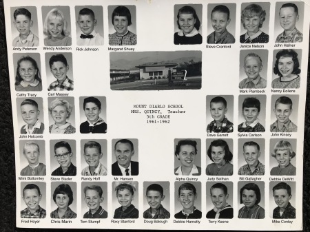 Mt. Diablo Elementary - 1961/62