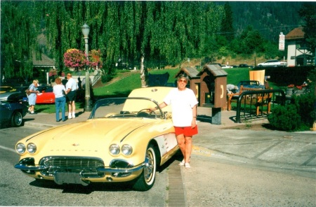 Susan’s 61 panama yellow Corvette