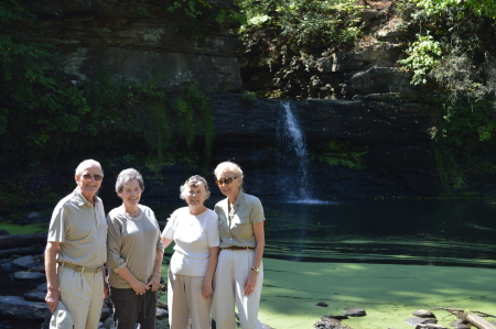 '52 classmates at Blue Hole