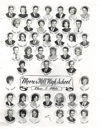 1966 Senior Class Photo