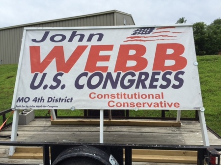 John Webb's album, John Webb For Congress