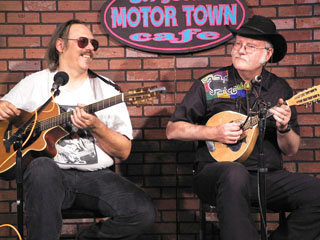 Playing in Detroit on Krystals Motor Town Cafe T.V. show