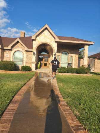 Going for a walk with the wife. Odessa Tx