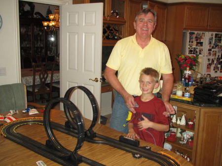 Logan and His Grandpa (Baca)