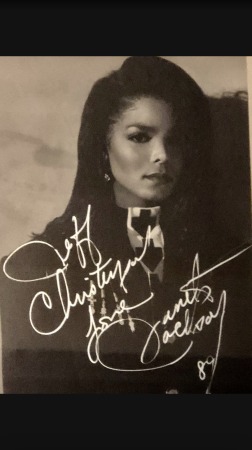 Janet Jackson & I connect.