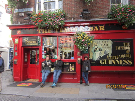 Temple Bar, Dublin, Ireland.