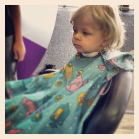 Andrew's First Haircut