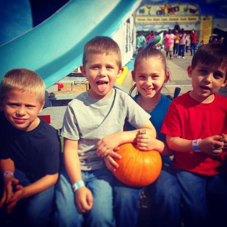 GRANDKIDS AT FAIR-2015