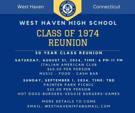 West Haven High School Reunion