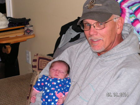 husband and granddaughter