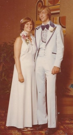 Jeff Macey and I. His senior prom. 