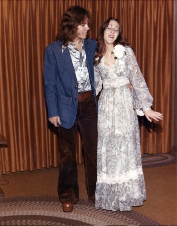 Don Biggers & Kim Pryce Hoover High Prom 1975