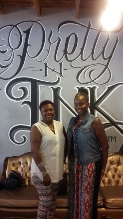 Happy To Be At "Pretty N Ink"