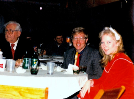 Uncle Phil , My sister Karen and me 1985