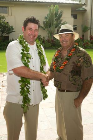 My son's wedding in Kauai.