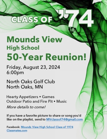 Mounds View High School Reunion