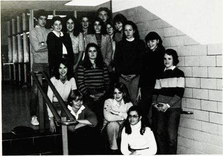 staff of the blue 1980-1981 1981 yrbk