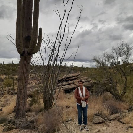 A TRAIL HIKE IN TUSCON, ARIZONA...A XMAS TRIP.