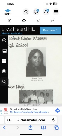 Jeanetta Stevens' Classmates profile album