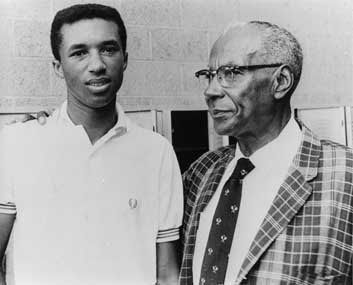 Young Arthur Ashe & Dr J