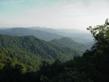 Blue Ridge Mountains in VA